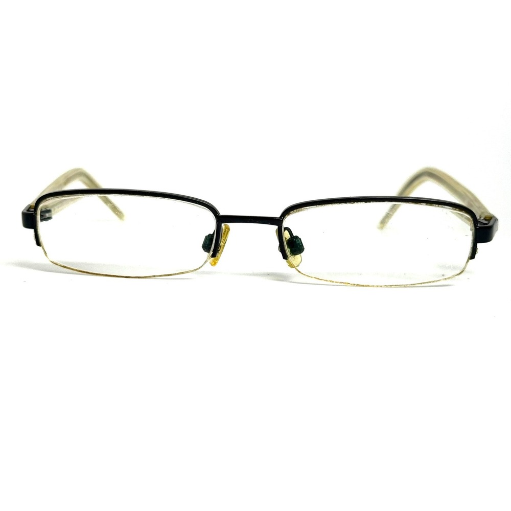 D&G Dolce & Gabbana 4131 B5 Black Clear Rectangular Eyeglass Frames 49-17-135